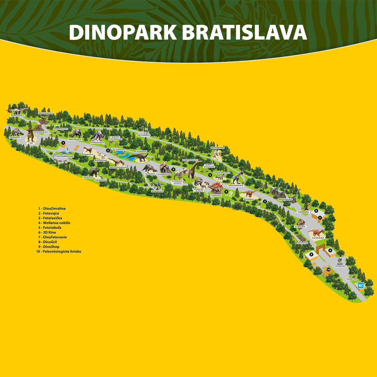 Planek -  DinoPark ZOO Bratislava