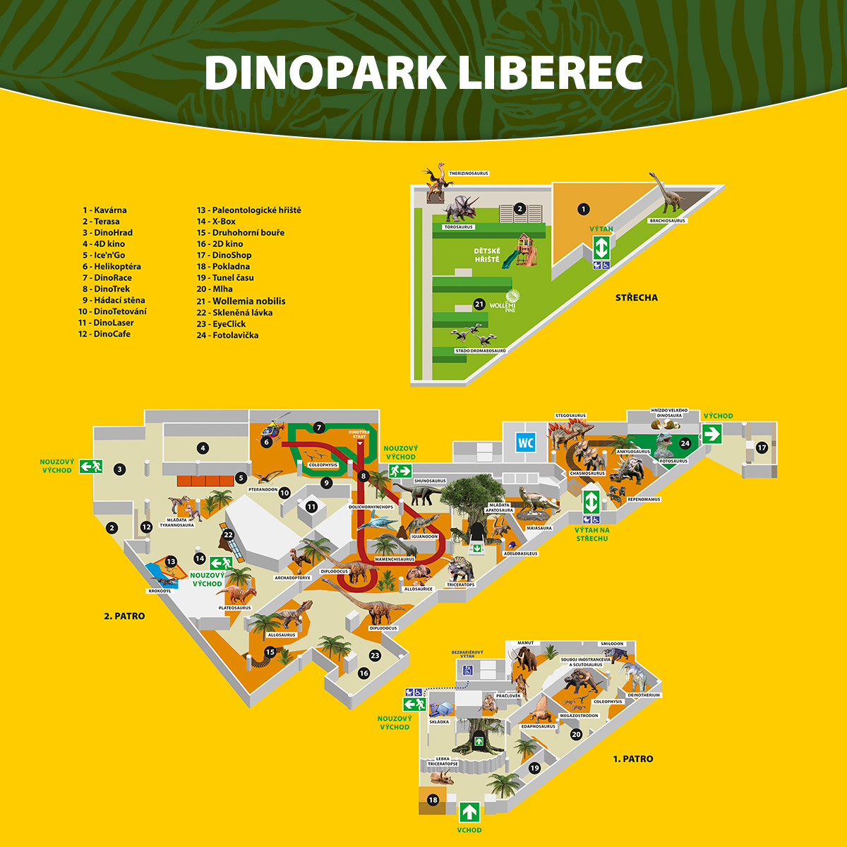 Planek -  DinoPark Liberec